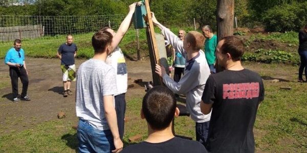 Тренинг «Башня» проходит в реабилитации алкозависимых
